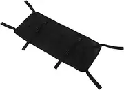 ibasenice Versatile Camping Trolley Side Bag Oxford Fabric Garden Cart Accessory Mesh Storage for Outdoor