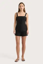 Lila Mini Shorts Black - Final Sale