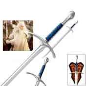 Handmade J2 Steel Viking Sword Fencing Sword Jon Snow Sword Engrave Scabbard
