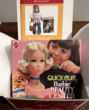 American Girl Doll JULIE'S CHRISTMAS GIFT Barbie Beauty Center ~ Brand In Box!