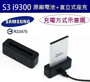 三星 S3【配件包】 EBL1G6LLU S3 i9300 Grand Duos i9082 Grand Neo i9060【原廠電池+直立式充電器】