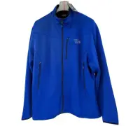 Mountain Hardwear Jacket Men's XXL Fleece Lined Full Zip Blue Tacna NWT BRANDED