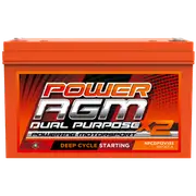 Power AGM 12V 135Ah Dual Purpose Battery