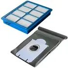 Reusable Cloth Dust Bag & HEPA Filter for Electrolux, Wertheim, Phillips, AEG