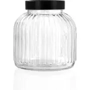 Lemon And Lime Brooklyn Glass Jar w/ Lid - Clear 3L/19cm