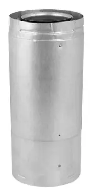 Scandia ADJUSTABLE DIRECT VENT GAS FLUE 275-370mm Twist-Lock *Australian Brand