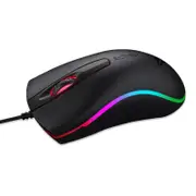 Wired Gaming Mouse Alcatroz ASIC 9 RGB FX Light Effect High Definition Black