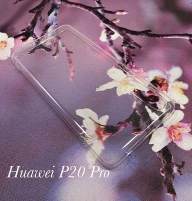 TPU Gel Jelly iSkin Case Cover for Huawei P20 Pro - Clear