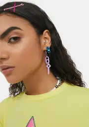 Lavender Life After Lockdown Drop Earrings