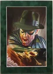 GREEN HORNET By ALEX ROSS Suede Matted Print Dynamite Comics Kato Kevin Smith