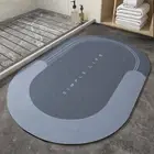 Mat Super Absorbent Diatom Mud Floor Mat Bathing Room Rug Soft Carpet Anti-slip
