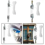 Pulley Hoist Heavy Duty Block and Tackle Pulley System