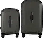 [VONGAZ] Suitcase Luggage Set of 2 Suitcases Large Capacity Suitcases Multi-Level Adjustment Lever Luggage Sets Carry On Luggages Suitcases (Color : B, Size : 20in+26in)