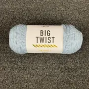 Big Twist Twinkle Yarn Light Blue Weight#4 Acrylic/Metallic 6oz