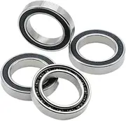 HMCAUCVEJ 1Pcs 6803 Hybrid Ceramic Bearing 17x26x5mm ABEC-7 Bicycle Bottom Brackets & Spares 6803RS Si3N4 Ball Bearings