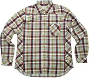 ムッシュ(musshu) 50505-W-M 50505-W-M Ultra Lightweight Compact Ladies Long Sleeve Check Shirt [Size] Women-M Color N Blue