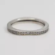AUTHENTIC PANDORA RING SPARKLING ARCS OF LOVE CHOOSE SIZE 197095CZ W HINGED BOX