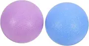 Beavorty Muscle Roller Massager Balls 2 Hard Peanut Therapy Balls for Yoga Fitness Acupoint Massage for Home Gym Use