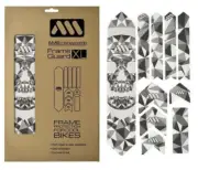 All Mountain Style AMS Frame Guard XL Protection Stickers Fractal/Skull