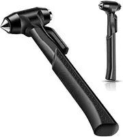 Car Window Breaker Car Emergency Escape Tool Multi-Function Car Safety Hammer with Seatbelt Cutter Glass Hammer for Land or Underwater Emergency Life-Saving