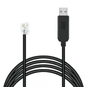 Radar Detector Cable, USB to RJ11 Plug Cable,for Uniden R1 R3 To 6FT