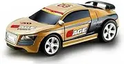Mini RC 1:58 Scale Pocket Portable Micro Racing Car Miniature Coke Can Upgraded 2.4G Wireless Radio Remote Control for Multi-Users (Qty. 1 = 1 Can) (Gold)