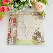 Alice In Wonderland Themed Craft Paper Pack /Junk Journal/ Card Scrapbook