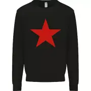 Red Star Army As Worn by Kids Sweatshirt Jumper