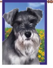 Wendell The Schnauser Brilliance House (28" x 40" approx) Flag ..7... PR 52216