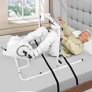 Bed Exercise Equipment for Elderly - Bed Bike with Electric Pedal Exerciser for Seniors & Limited Mobility: Auto Leg Exercise, Improves Circulation & Mobility, Arm & Leg Workout