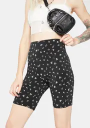 Give Us A Smile Biker Shorts