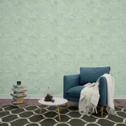 [Namly Design] Mint Green Textured Wall Paper