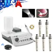 Dental Ultrasonic Piezo Scaler Fit EMS Cavitron VRN + 5*LED Handpiece Detachable