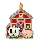 Appletree Designs Barn Yard Cookie Jar NEW