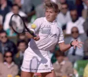 Steffi Graf of Germany in action during the French Open Tennis Ch - Old Photo 8