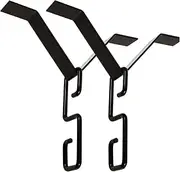 2Set Outdoor Rain Chain Hook Metal Rain Chain Installation Adapters for Gutters Durable and Convenient Drainer Fits House Gutters
