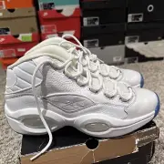 Reebok Question Mid White Ice Men’s Size 12 New In Box Allen Iverson