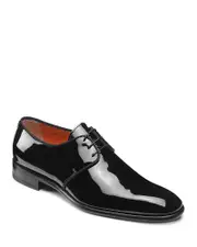 Santoni Men's Isogram-V2-01 Lace Up Formal Dress Shoes