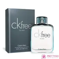 在飛比找蝦皮商城優惠-Calvin Klein ck free男性淡香水(100m