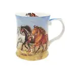 New Fine Bone China Horse Horses Coffee Tea Mug w Handle Cup 415cc