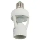 3pcs Socket E27 Converter 110-240V Lamp Base with PIR Motion Sensor Bulb