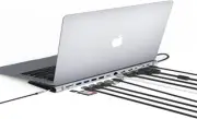 HOPDAY USB C Hub, USB C Docking Station 13 in 1 Triple Display Laptop Adapter...