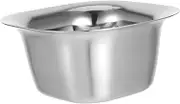 COLLBATH Stainless Steel Sauce Dishes: Small Snacks Bowls Ice Cream and Dipping Cup Stackable Square Appetizer Serving Tray for Home Restaurant