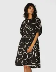 New With Tags GORMAN Life Drawing Pop Dress Size L #31865