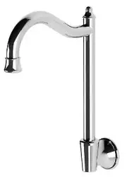 Phoenix Tapware NS073 CHR Nostalgia Wall Sink Outlet (Chrome)