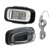 3D Sensor LCD Pedometer Step Walking Distance Calorie Counter Jogging Running