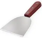 Stainless Steel Slant Grill Griddle Spatula Scraper Diner Flat Straight Blade
