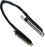 PCIe 5.0 X16 GPU Extension Cable 270 Degree Flexible Braided Cord Right Entry for Fast Speed Graphics Card Stability
