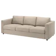 VIMLE 3-seat sofa, Hillared beige