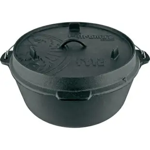 ├登山樂┤PETROMAX FT12-T DUTCH OVEN 鑄鐵荷蘭鍋14吋(平底) #FT12-T